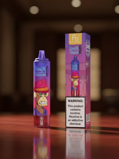 RandM Tornado 15000 Sour Apple disposable vape
