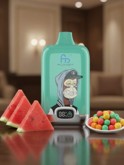 Fumot 12000 disposable vape in Watermelon Bubble Gum flavor