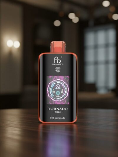 Fumot 25000 Pink Lemonade disposable vape device with pink lemonade flavor