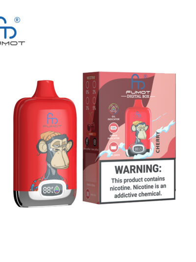 RandM Tornado 12000 Cherry Einweg Vape – 12.000 Züge Kirschgeschmack
