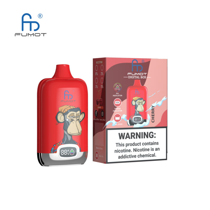 RandM Tornado 12000 Cherry Einweg Vape – 12.000 Züge Kirschgeschmack