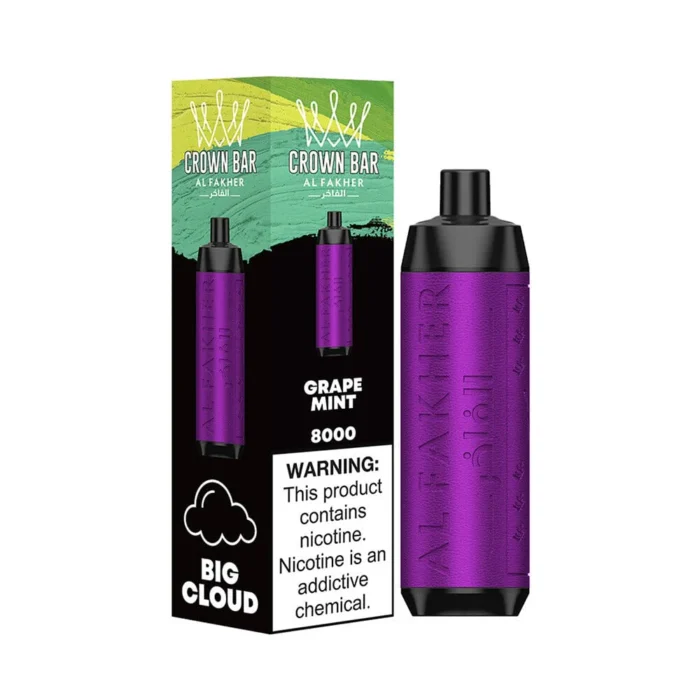 Al Fakher 8000 Vape kaufen – Crown Bar Einweg E-Zigarette mit 8000 Zügen