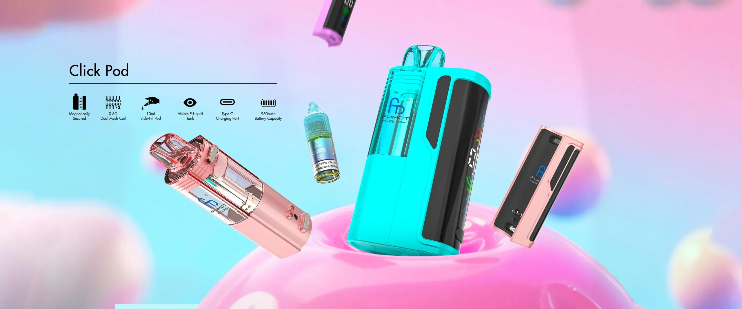 Fumot Kaufen hero banner showing brand logo and vape imagery