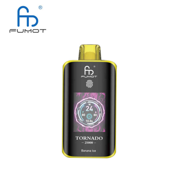 RandM Tornado 25000 rechargeable vape with LED display